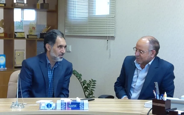دیدار نوروزی رئیس دانشگاه فرهنگیان استان با رئیس دانشگاه شهید باهنرکرمان 2
