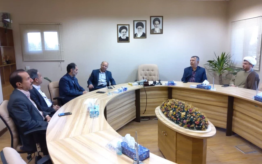 دیدار نوروزی رئیس دانشگاه فرهنگیان استان با رئیس دانشگاه شهید باهنرکرمان 3