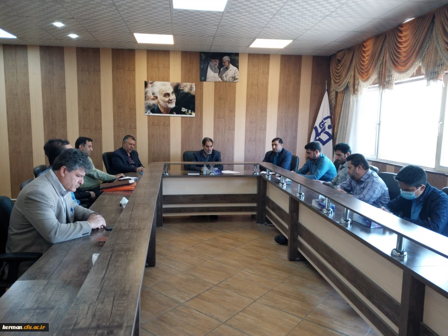 جلسه کارکنان حوزه مالی دانشگاه فرهنگیان استان  کرمان برگزارشد 2