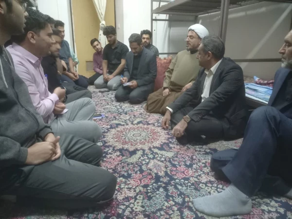 بازدید مسئولین دانشگاه فرهنگیان کرمان از سراهای دانشجویی پردیس خواجه نصیر الدین طوسی 2
