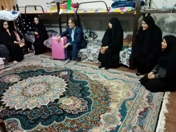 بازدید از سراهای دانشجویی پردیس شهید باهنر(سایت شهید رجایی) 2