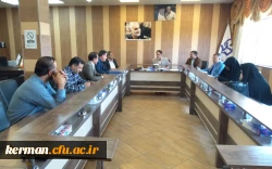 برگزاری جلسه کمیته تعمیر وتجهیز دانشگاه فرهنگیان کرمان 2