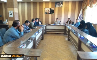 برگزاری جلسه کمیته تعمیر وتجهیز دانشگاه فرهنگیان کرمان