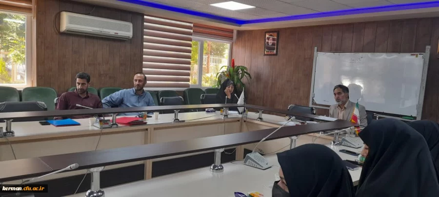 برگزاری جلسه شورای پردیس شهید باهنر دانشگاه فرهنگیان کرمان  2