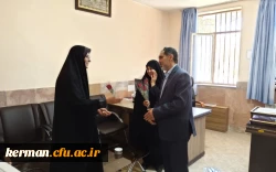 تجلیل از اساتید ومدرسین توسط ریاست دانشگاه فرهنگیان استان  6