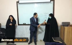 تجلیل از اساتید ومدرسین توسط ریاست دانشگاه فرهنگیان استان  10
