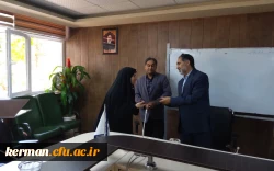 تجلیل از همکاران حوزه آموزش در جلسه شورای آموزشی دانشگاه فرهنگیان استان کرمان 6