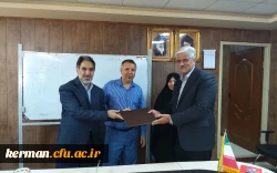 تجلیل از همکاران حوزه آموزش در جلسه شورای آموزشی دانشگاه فرهنگیان استان کرمان 9