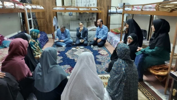 بازدیددکتر توان  از خوابگاه های دانشجویی پردیس شهیدباهنردانشگاه فرهنگیان کرمان 2
