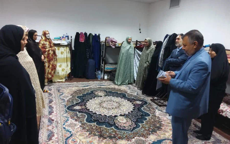 بازدیددکتر توان  از خوابگاه های دانشجویی پردیس شهیدباهنردانشگاه فرهنگیان کرمان 4