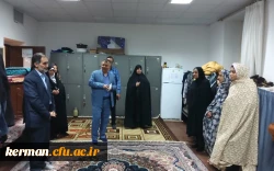 بازدیددکتر توان  از خوابگاه های دانشجویی پردیس شهیدباهنردانشگاه فرهنگیان کرمان 5