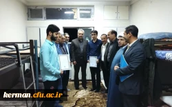  حضور سرزده مدیر کل آموزش و پرورش استان درخوابگاه های دانشجویی  پردیس خواجه نصیرالدین طوسی دانشگاه فرهنگیان کرمان، 5