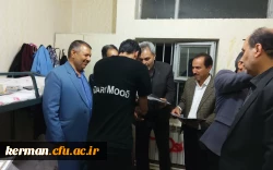  حضور سرزده مدیر کل آموزش و پرورش استان درخوابگاه های دانشجویی  پردیس خواجه نصیرالدین طوسی دانشگاه فرهنگیان کرمان، 7