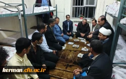 حضور سرزده مدیر کل آموزش و پرورش استان درخوابگاه های دانشجویی  پردیس خواجه نصیرالدین طوسی دانشگاه فرهنگیان کرمان، 8