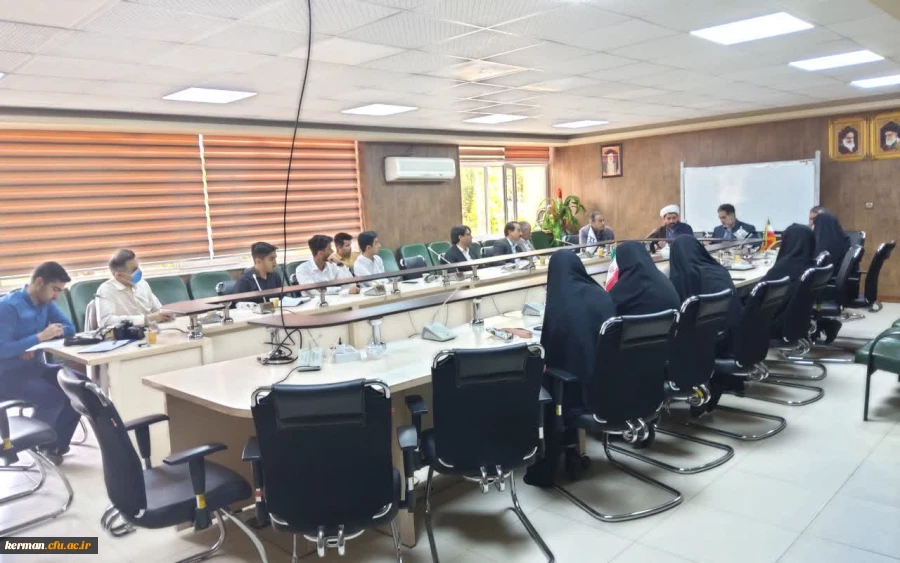 شورای فرهنگی واجتماعی دانشگاه فرهنگیان کرمان تشکیل جلسه داد 2