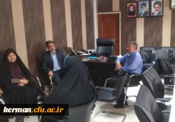 با حضور ناظر سازمان مرکزی دانشگاه فرهنگیان انجام شد: سنجش وارزیابی فعالیت های حوزه فرهنگی و اجتماعی دانشگاه استان کرمان  2
