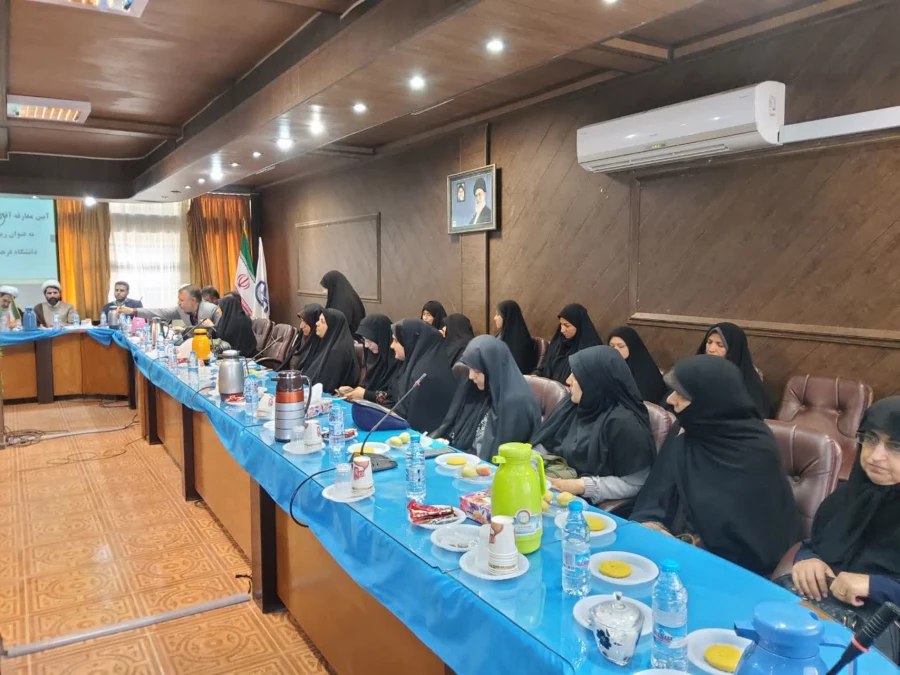 آیین تکریم و معارفه مسئول حراست دانشگاه فرهنگیان استان کرمان برگزار شد 6