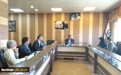 کمیته اجرایی شناسه تدریس دانشگاه فرهنگیان کرمان تشکیل جلسه داد