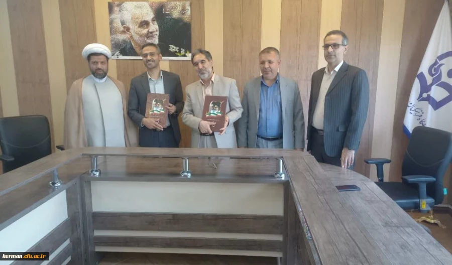 امضای تفاهم نامه همکاری بین دانشگاه فرهنگیان کرمان و دانشگاه صنعتی سیرجان  3