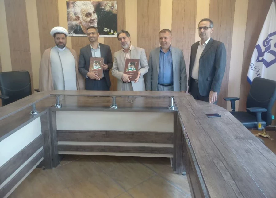 امضای تفاهم نامه همکاری بین دانشگاه فرهنگیان کرمان و دانشگاه صنعتی سیرجان  3