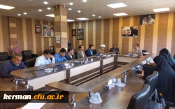 برگزاری جلسه شورای دانشجویی دانشگاه فرهنگیان استان کرمان  2