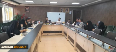 درپردیس شهید باهنر دانشگاه فرهنگیان کرمان انجام شد

بازدیداز حوزه های آموزشی، پژوهشی، دانشجویی ،فرهنگی ، مالی ،اداری و فضای کالبدی توسط کارشناسان نظارت وارزیابی دانشگاه های استان