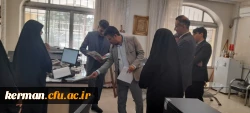 بازدیداز حوزه های آموزشی، پژوهشی، دانشجویی ،فرهنگی ، مالی ،اداری و فضای کالبدی توسط کارشناسان نظارت وارزیابی دانشگاه های استان 2