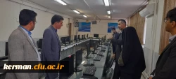 بازدیداز حوزه های آموزشی، پژوهشی، دانشجویی ،فرهنگی ، مالی ،اداری و فضای کالبدی توسط کارشناسان نظارت وارزیابی دانشگاه های استان 2