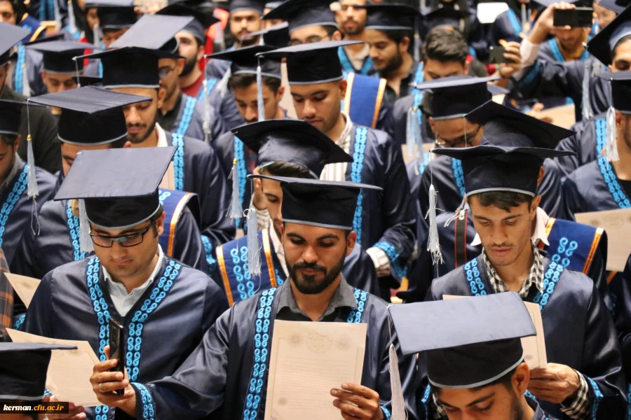 آئین دانش آموختگی دانشجومعلمان  دانشگاه فرهنگیان استان کرمان 13