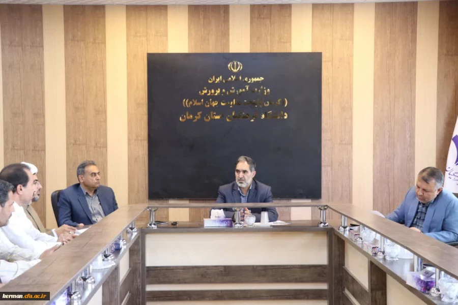 برگزاری شورای دانشجویی دانشجویی دانشگاه فرهنگیان کرمان 2