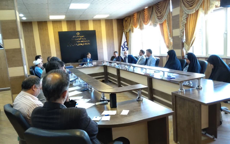 برگزاری جلسه شورای مدیریت دانشگاه فرهنگیان استان کرمان  4