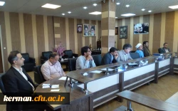 برگزاری جلسه شورای مدیریت دانشگاه فرهنگیان استان کرمان  5