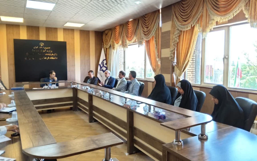 برگزاری جلسه شورای مدیریت دانشگاه فرهنگیان استان کرمان  6