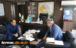  رئیس دانشگاه فرهنگیان کرمان و مدیر کل آموزش و پرورش استان دیدار وگفتگوکرد 2