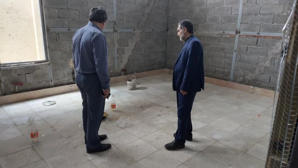 بازدیددکترتوان از پروژه درحال احداث سرای دانشجویی سایت عالامه طباطبایی پردیس شهید باهنردانشگاه فرهنگیان کرمان 5