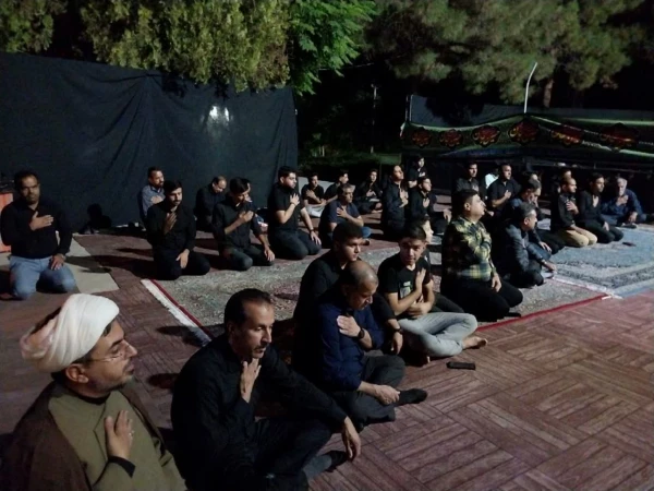 مراسم عزاداری وسوگواری اباعبدالله الحسین علیه السلام ویاران باوفایش  2