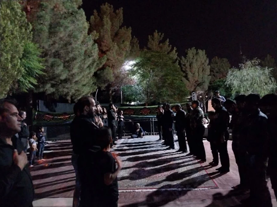 مراسم عزاداری وسوگواری اباعبدالله الحسین علیه السلام ویاران باوفایش  5