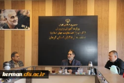 جلسه شورای دانشجویی دانشگاه فرهنگیان کرمان  2