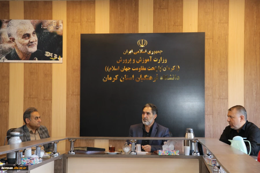 جلسه شورای دانشجویی دانشگاه فرهنگیان کرمان  2