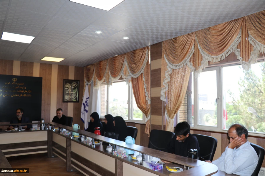 جلسه شورای دانشجویی دانشگاه فرهنگیان کرمان  5