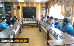 نشست رئیس دانشگاه فرهنگیان استان باکارکنان حوزه مالی 2