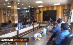 نشست رئیس دانشگاه فرهنگیان استان باکارکنان حوزه مالی 3