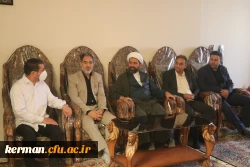 دیدار رئیس دانشگاه فرهنگیان کرمان با آزاده سرافراز دکتر حاج احمدصیفوری به مناسبت سالروز ورود آزادگان به میهن اسلامی 2