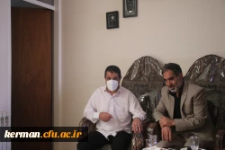 دیدار رئیس دانشگاه فرهنگیان کرمان با آزاده سرافراز دکتر حاج احمدصیفوری به مناسبت سالروز ورود آزادگان به میهن اسلامی 3