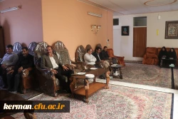 دیدار رئیس دانشگاه فرهنگیان کرمان با آزاده سرافراز دکتر حاج احمدصیفوری به مناسبت سالروز ورود آزادگان به میهن اسلامی 7