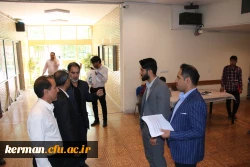 بازدید رئیس دانشگاه فرهنگیان استان از حوزه مصاحبه داوطلبان ورود به دانشگاه فرهنگیان در پردیس خواجه نصیرالدین طوسی 2