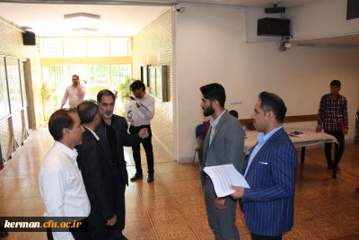 بازدید رئیس دانشگاه فرهنگیان استان از حوزه مصاحبه داوطلبان ورود به دانشگاه فرهنگیان در پردیس خواجه نصیرالدین طوسی