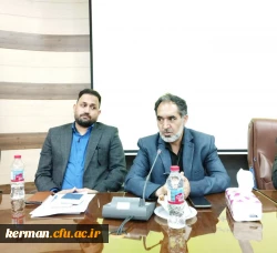 برگزاری شورای آموزش وپرورش شهرستان جیرفت باحضور رئیس دانشگاه فرهنگیان استان 3