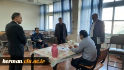  دکتر توان از مراحل انجام مصاحبه در پردیس خواجه نصیرالدین طوسی بازدید نمودند 2