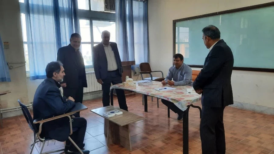  دکتر توان از مراحل انجام مصاحبه در پردیس خواجه نصیرالدین طوسی بازدید نمودند 3